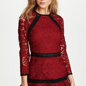 Alexis Kharis Lace Mini Dress